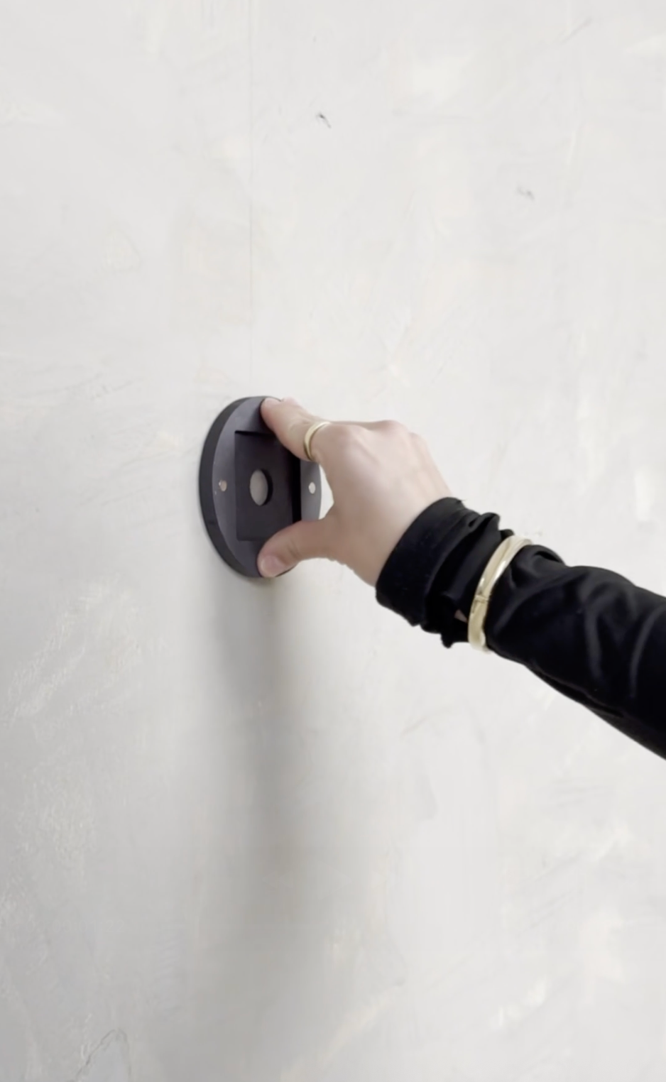 1. Marker område for uret